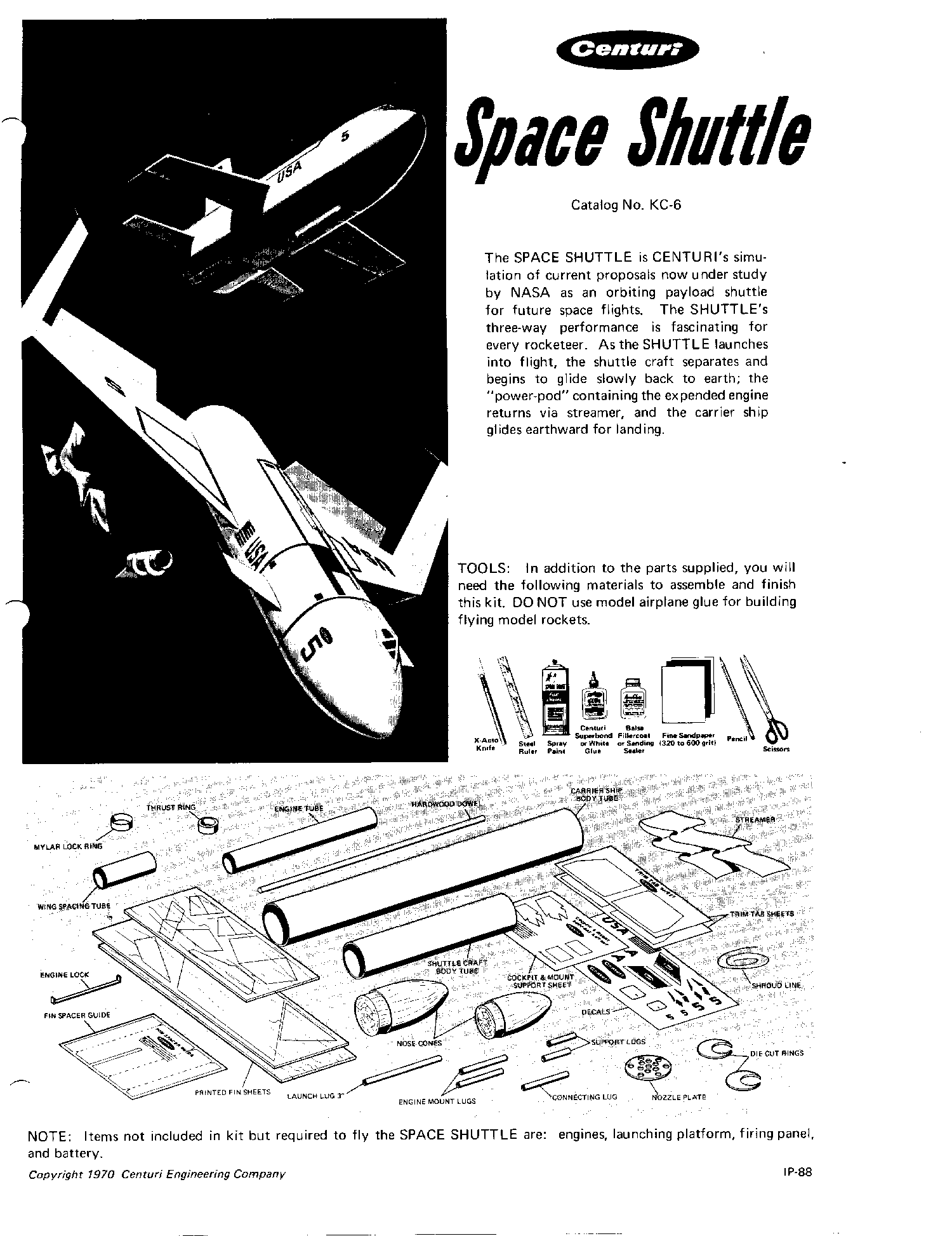 Space Shuttle (Centuri) Page 1